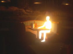 Glowing Man Meme Template
