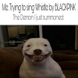 Demon Dog Meme Template