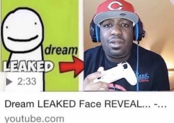 Dream LEAKED Face REVEAL Meme Template