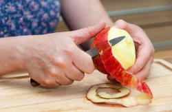 Apple peel Meme Template