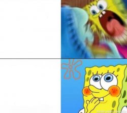 Mad Spongebob Meme Template