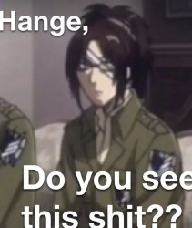 hange Meme Template