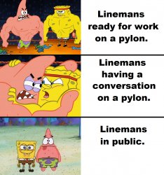 Lineman Meme Template