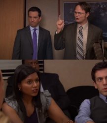 The Office Accountability Booster Meme Template