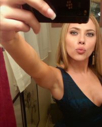 Scarlett Johansson selfie Meme Template