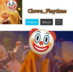 Clown_Playtime Meme Template