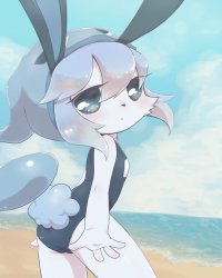 Swimsuit glaceon Meme Template