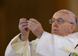 Pope Holding Meme Template