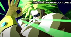 Broly gansta Meme Template