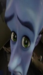 Megamind peeking Meme Template