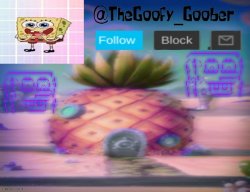 TheGoofy_Goober's announcement template Meme Template