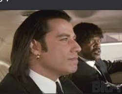 Pulp Fiction I don't know, I didn't go to McDonald's Meme Template