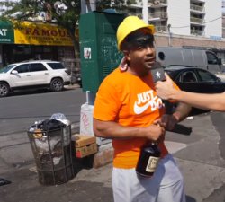 Sidetalknyc hard hat guy 3 Meme Template