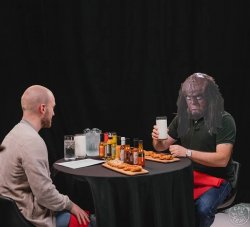 GOWRON ON HOT ONES, STAR TREK, HOT WINGS Meme Template