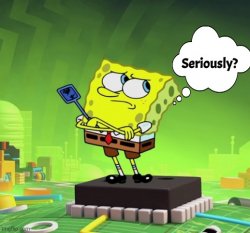 Unamused Spongebob Meme Template