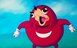 Angry Ugandan Knuckles Meme Template