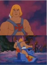 He man Meme Template