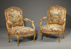 Louis XV gilt-wood Armchairs from the Waterford Suite Meme Template