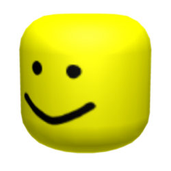 Roblox noob head Meme Template