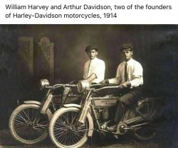 Vintage Harley-Davidson Meme Template