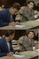 Mr Bean Meme Template