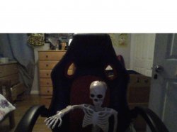 Skeleton waiting Meme Template