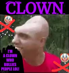 Spike Clown Meme Template