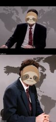 Sloth weekend update Meme Template