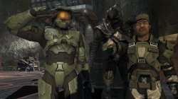 Master Chief and Sarge Salute Meme Template