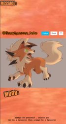 SussyLycanroc Annouce Meme Template