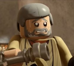 Cringey Lego Obi-Wan Meme Template