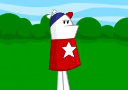a perfectly normal picture of homestarrunner Meme Template