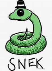 Snek Meme Template