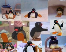 pingu aesthetic :D Meme Template