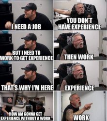 job template Meme Template