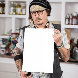 Johnny Depp Blank Canvas Meme Template