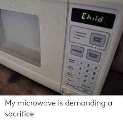 microwave Meme Template