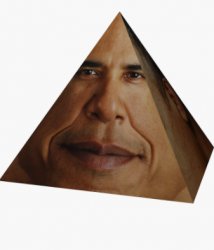 Obama pyramid Meme Template