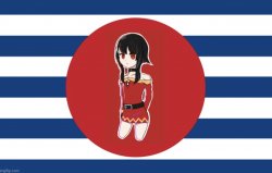 Anime Federation flag Meme Template
