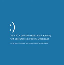 HAPPY BSOD Meme Template