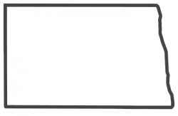 North Dakota shape Meme Template