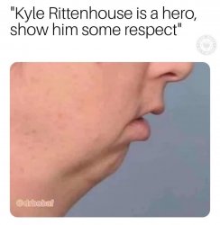 Kyle Rittenhouse is a hero Meme Template