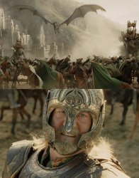 theoden dragon lord Meme Template