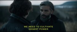 Oscar Issac - Desert Power Meme Template