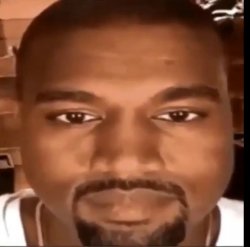 Kanye west staring at you Meme Template