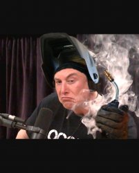 Elon welding Meme Template