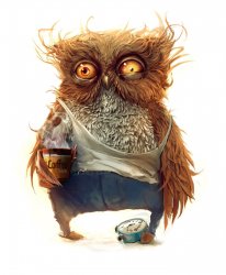 Coffee Owl Meme Template