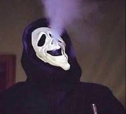 Ghostface getting bunked Meme Template