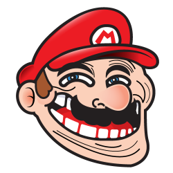Mario Troll Meme Template