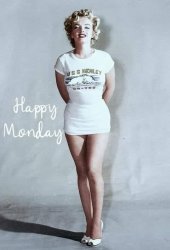 Marilyn Monroe Happy Monday Meme Template